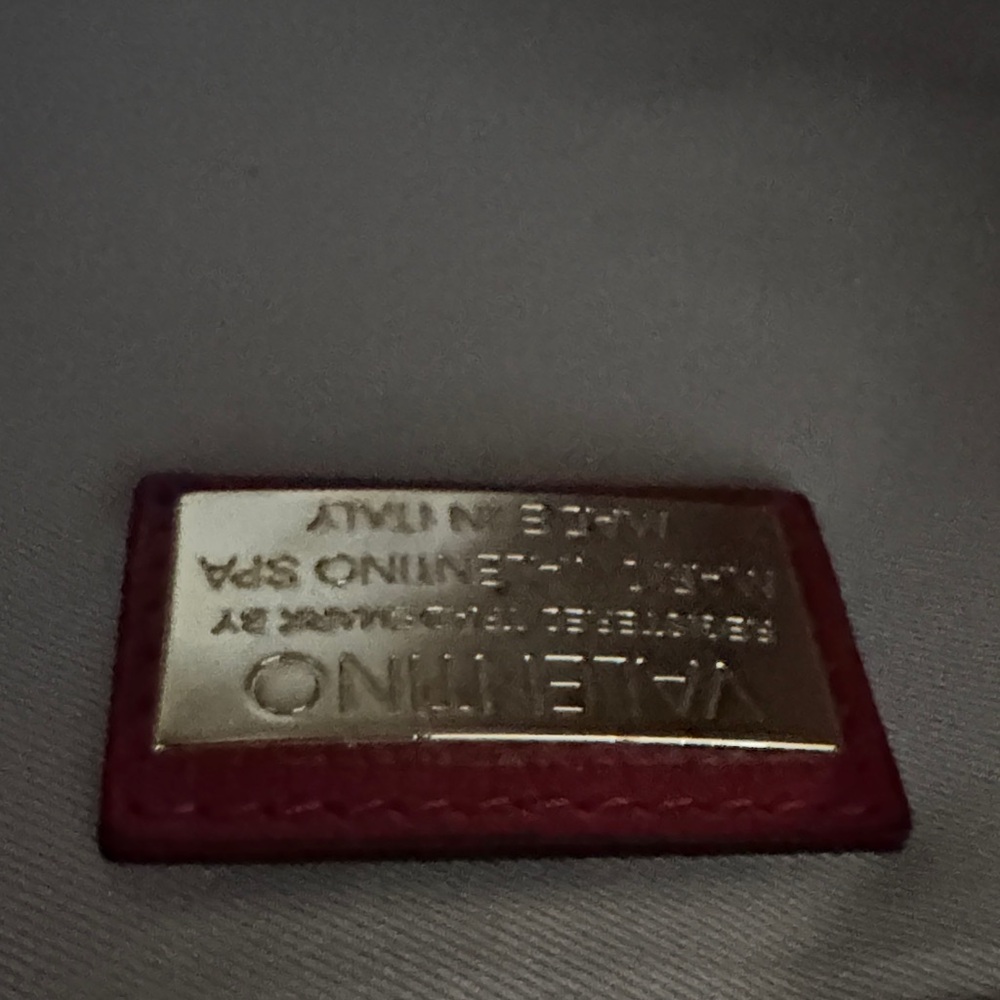 Valentino Deep Red Satchel - Picture 5 of 16